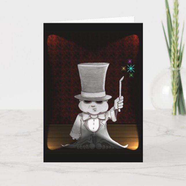 Cartes Pour Fêtes Annuelles abra cadabra (Devant)
