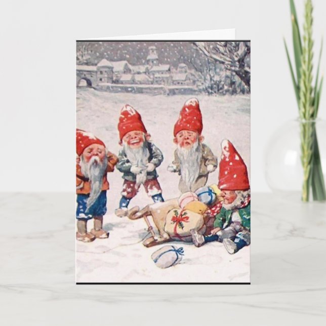 Cartes Pour Fêtes Annuelles Accident de livraison (Devant)