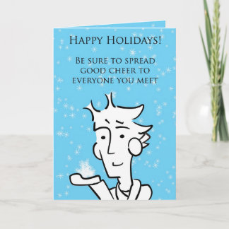 Cartes Pour Fêtes Annuelles Acclamation de vacances !