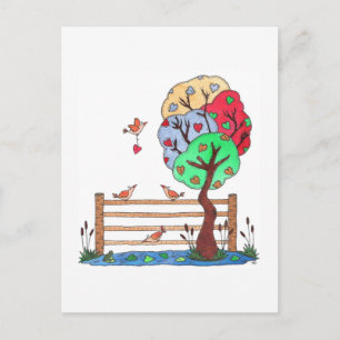 Cartes Pour Fêtes Annuelles Accroche ton cœur