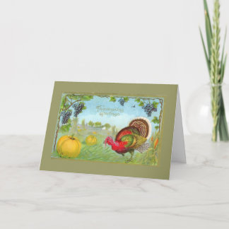 Cartes Pour Fêtes Annuelles Action de grâces