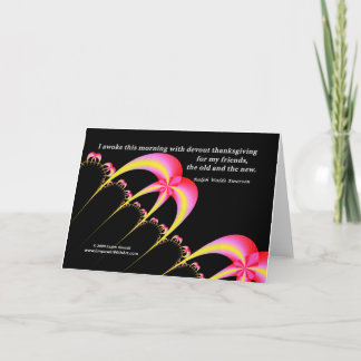 Cartes Pour Fêtes Annuelles Action de grâces pour mes amis