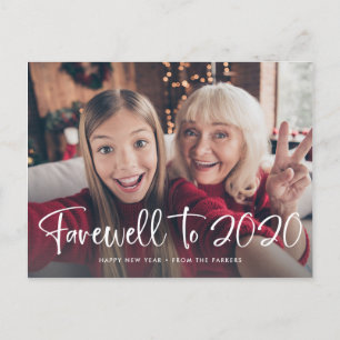 Cartes Pour Fêtes Annuelles Adieu à 2020   Bonne année 2021 Photo