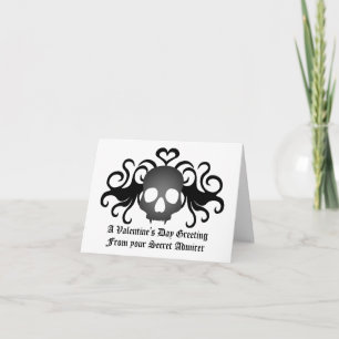 Cartes Pour Fêtes Annuelles Admirateur secret Goth