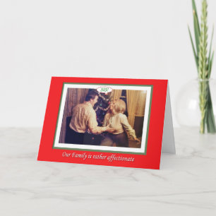 Cartes Pour Fêtes Annuelles affection de la famille de Noël