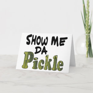 Cartes Pour Fêtes Annuelles Afficher Da Pickle