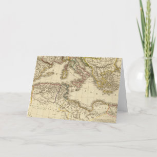 Cartes Pour Fêtes Annuelles Afrique du Nord, Méditerranée