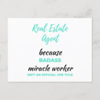 Agent immobilier parce que Badass Miracle Worker 2