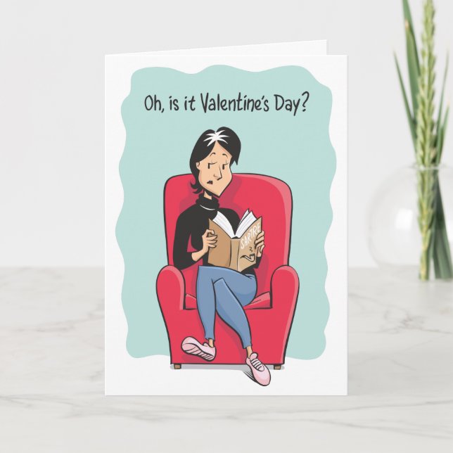 Cartes Pour Fêtes Annuelles Ah, est-ce Saint-Valentin ? (Devant)