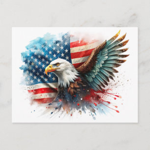 Cartes Pour Fêtes Annuelles Aigle du 4 juillet
