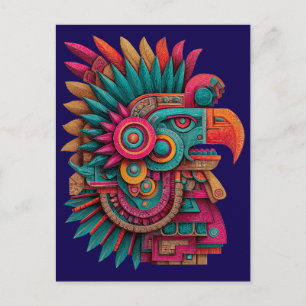 Cartes Pour Fêtes Annuelles Aigle du Cinquième Soleil