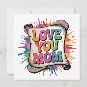CARTES POUR FÊTES ANNUELLES AIME MAMAN