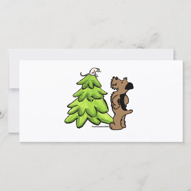 Cartes Pour Fêtes Annuelles AiredaleNoël (Devant)