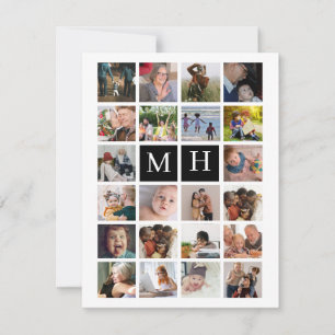 Cartes Pour Fêtes Annuelles Ajoutez 22 photos et créez votre propre 