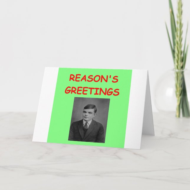 Cartes Pour Fêtes Annuelles alan (Devant)