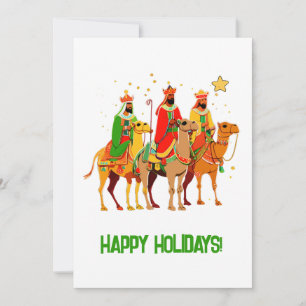 Cartes Pour Fêtes Annuelles Alebrijes Art populaire Trois Rois Magi Personnali