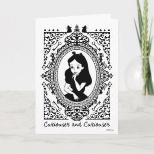 Cartes Pour Fêtes Annuelles Alice au pays des merveilles  Noël de Noël