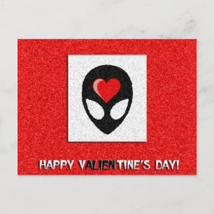 Cartes Pour Fêtes Annuelles alien Valentine