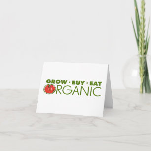 Cartes Pour Fêtes Annuelles Alimentation biologique