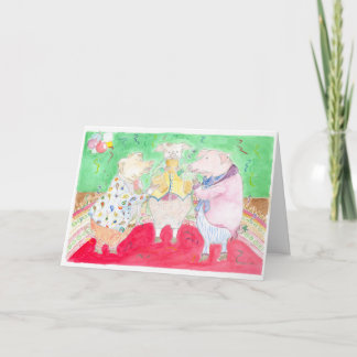 Cartes Pour Fêtes Annuelles Alternative à Noël—Hogmanay !