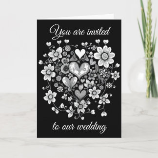 Cartes Pour Fêtes Annuelles Alternative Wedding invite