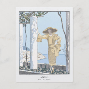 Cartes Pour Fêtes Annuelles Amalfi Coast Italie