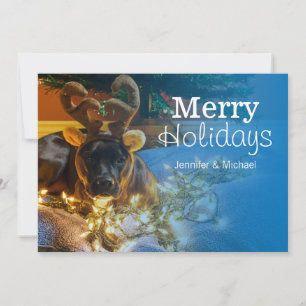Cartes Pour Fêtes Annuelles American Staffordshire Terrier