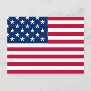 Cartes Pour Fêtes Annuelles American USA Flag Pride Design-76353