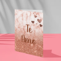 Amo Tarjeta Saint Valentin Amour espagnol
