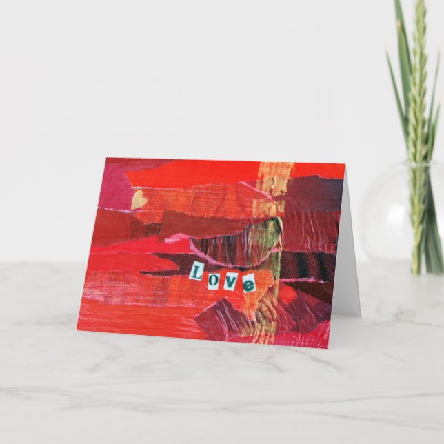 Cartes Pour Fêtes Annuelles Amour (Devant)
