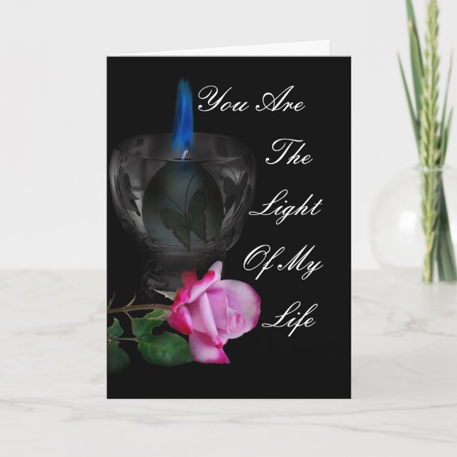 Cartes Pour Fêtes Annuelles amour (Devant)