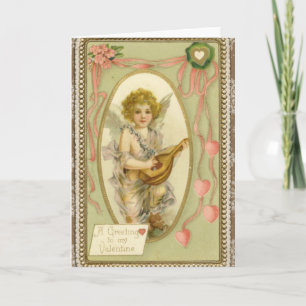 Cartes Pour Fêtes Annuelles Amour ange