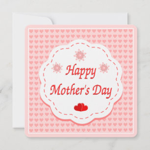 Cartes Pour Fêtes Annuelles Amour coeur fête de la mère