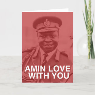 Cartes Pour Fêtes Annuelles amour d'amin avec vous