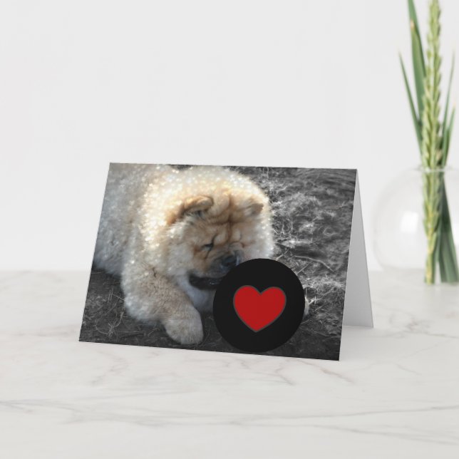 Cartes Pour Fêtes Annuelles AMOUR de bouffe de bouffe (Devant)
