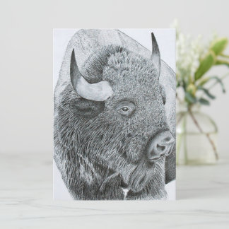 Cartes Pour Fêtes Annuelles Amour de Buffalo