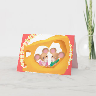 Cartes Pour Fêtes Annuelles Amour de fromage