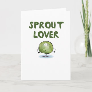 CARTES POUR FÊTES ANNUELLES AMOUR DE SPROUT