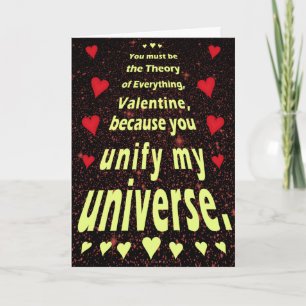 Cartes Pour Fêtes Annuelles Amour des Geeks de l'espace extra-atmosphérique po