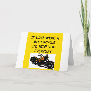 Cartes Pour Fêtes Annuelles amour du cycliste
