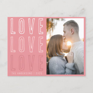 Cartes Pour Fêtes Annuelles Amour Rose Tendresse Saint Valentin Photo de Famil