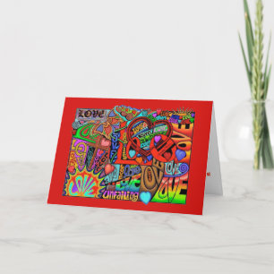 Cartes Pour Fêtes Annuelles AMOUR sur OVER~flow
