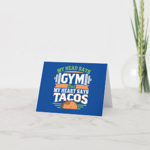 Cartes Pour Fêtes Annuelles Amoureux Taco Lover
