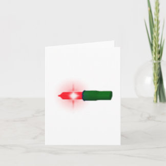 Cartes Pour Fêtes Annuelles Ampoule rouge de Noël