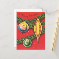 ampoules de Noël rétro