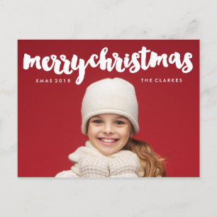 Cartes Pour Fêtes Annuelles Amusant Joyeux Noël écriture manuscrite