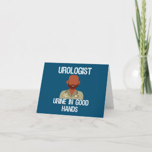 Cartes Pour Fêtes Annuelles Amusant Urologue
