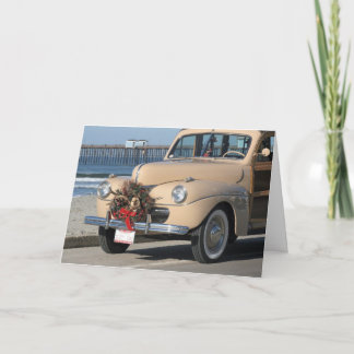 Cartes Pour Fêtes Annuelles Ancien Noël de mode