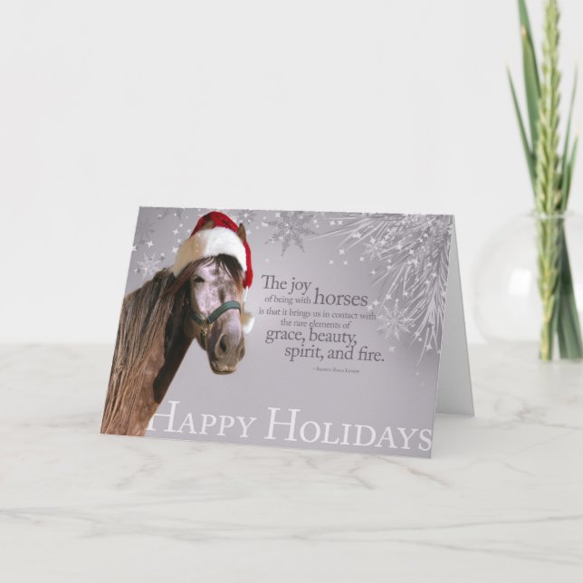 Cartes Pour Fêtes Annuelles Andalou Père Noël (Devant)