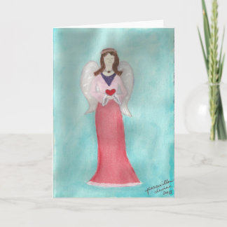 Cartes Pour Fêtes Annuelles ange d'amour... par paisewillow